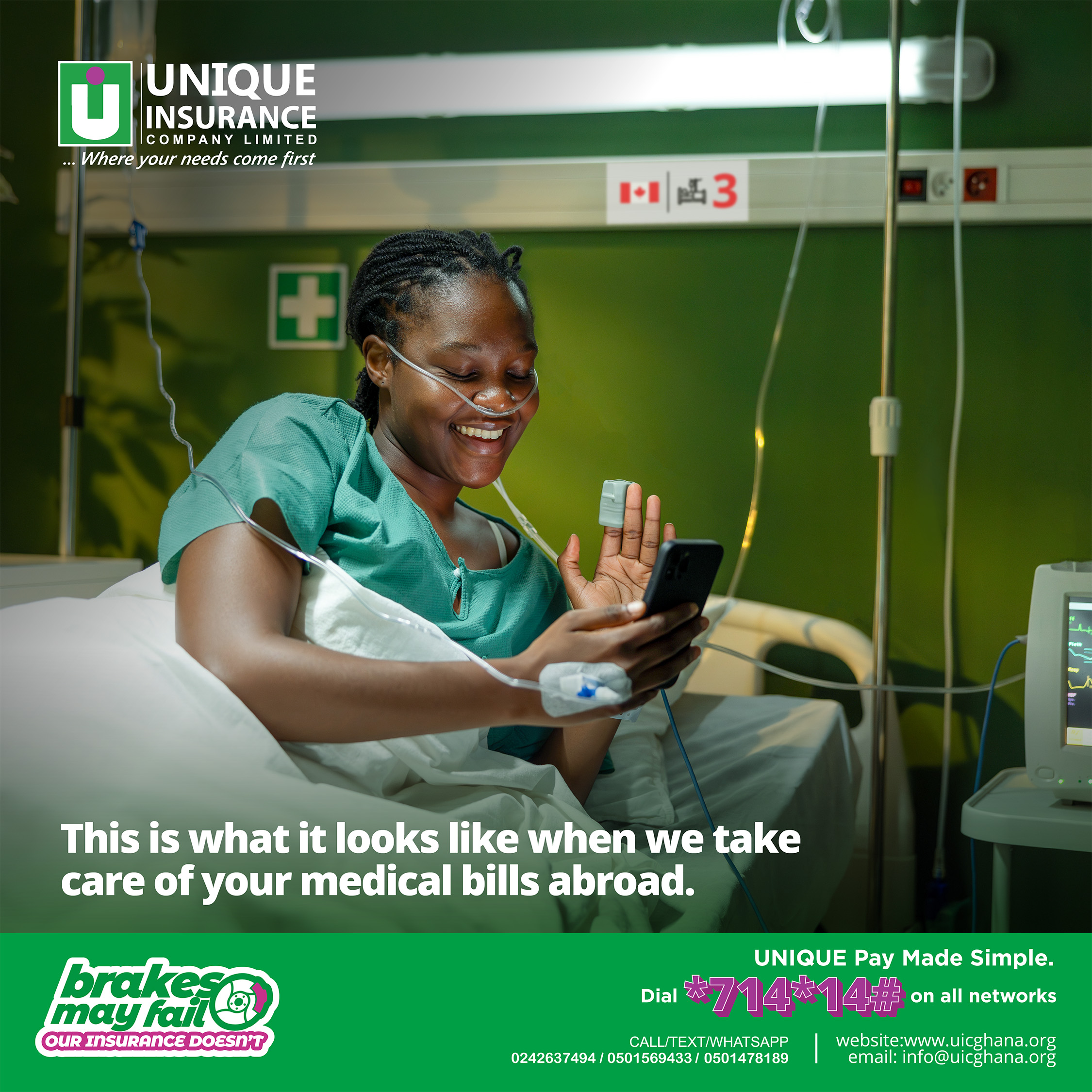 Travel insured, stay stress-free!  #uniqueinsurance